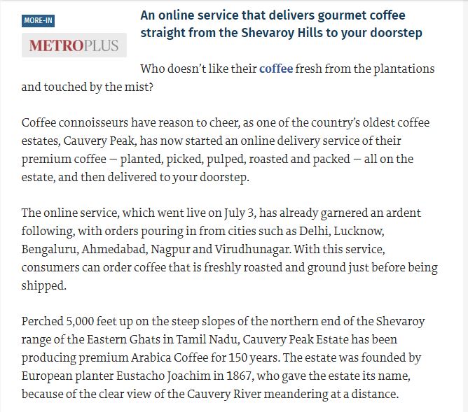 A CLOUD IN MY COFFEE A CLOUD IN MY COFFEE